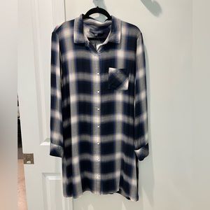 Tommy Hilfiger shirt dress, size Large NWT